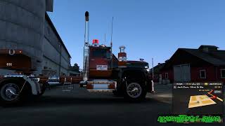 Dodge D600  Lowboy  Old School Trucking  American Truck Simulator [upl. by Georgianne578]