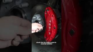 Tesla Model Y Caliper Cover Installation Instructions [upl. by Ssew43]