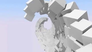 Blender  Emitter And Force Field [upl. by Bollen]