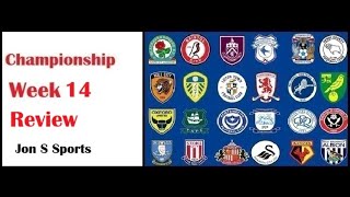 Championship GW14 Review football [upl. by Pahl]