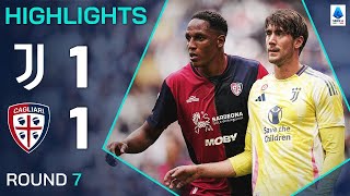 Juventus vs Cagliari 11 Highlights  Lega Serie A  20242025 [upl. by Nal]