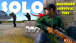 MUST KNOW SOLO Beginner Tips and Tricks for DayZ Beginners [upl. by Enellek]