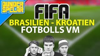 Fotbolls VM Brasilien  Kroatien FIFA14 [upl. by Andria]