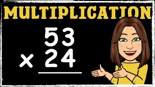 Multiply two 2 digit numbers using the grid method [upl. by Audette]