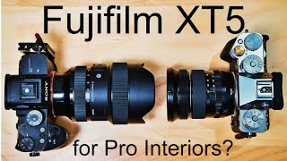 Fujifilm XT5 for Pro Interiors [upl. by Ilysa]