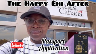 Passport Application  Newborn  Canada newborn newcomerincanada newimmigrantsincanada [upl. by Bough581]