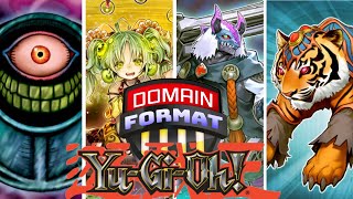 Domain Format Game 4 Player Yugioh Morphing JarGladiator BeastsSubterrorTraptrix [upl. by Eada]