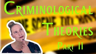 Criminological Theories with Examples from Movies PART 2 [upl. by Nayrbo23]