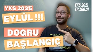 YKS 2025 Eylül Ayı Başlangıç Tavsiyeleri [upl. by Hortensia]