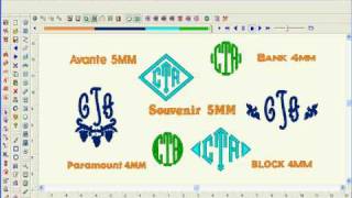 Lettering  Tajima DGML by Pulse Embroidery Software [upl. by Yentihw58]