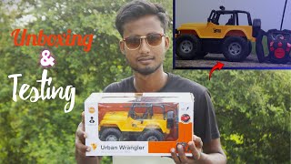 RC Jeep Unboxing and Testing एलोइ व्हेल टार्फ़्रेंसेट हैRED STAR [upl. by Sula]