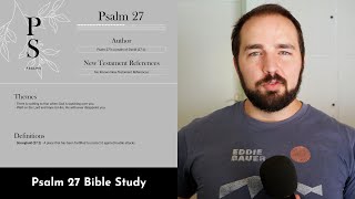 Psalm 27 Summary 5 Minute Bible Study [upl. by Elleirda539]