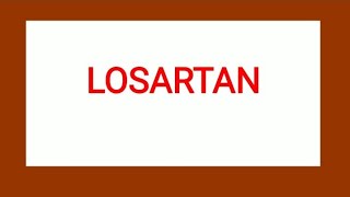 Losartan  Mechanism Uses Dosage amp Side Effects [upl. by Leafar]