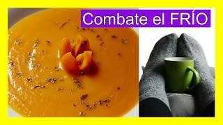 🎃 CREMA de CALABAZA  Fácil y Rápida [upl. by Semele]