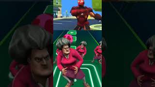 Scary 3D Teacher vs poppy playtime Exe vs Rubel vs Baby Boss Coffin Dance Tiles Hop pawpatrol [upl. by Sorgalim]