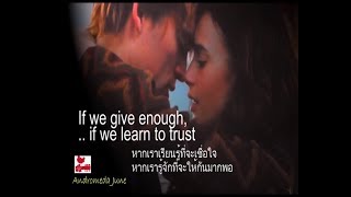 เพลงสากลแปลไทย 198  Only Love Trademark Lyrics ampThai subtitle [upl. by Ahsenauj562]