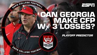 Could a 3loss Georgia team still make the College Football Playoff  Rankings Reaction [upl. by Beryl]