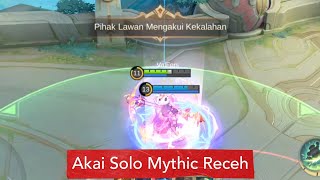 Akai skin gratis  S34 Mythic Receh Solo Rank [upl. by Sordnaxela]