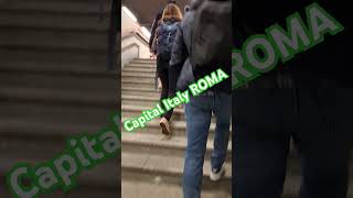 Capital Italy ROMA ROMA love foryou politics foryou explore italiancity shortvideo [upl. by Isborne]