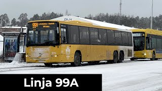 Föli Linja 99A Pansio  Uittamo [upl. by Warring]