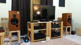 Harbeth HL5 Reference with Naim set up 1 [upl. by Pournaras]