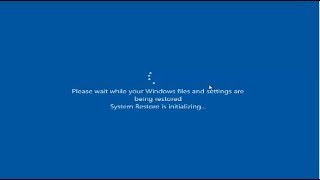 System Restore Windows 10 Safe Mode [upl. by Linson]