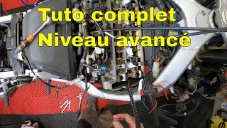 Tuto remplacement chaine de distribution FJR 1300 [upl. by Acirre399]