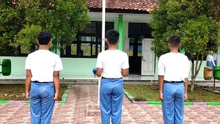 TUTORIAL PENGIBARAN BENDERA MERAH PUTIH [upl. by Gunthar]