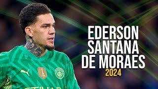 Ederson Santana de Moraes The Unstoppable Brazilian Goalkeeper of Manchester City [upl. by Tohcnarf530]