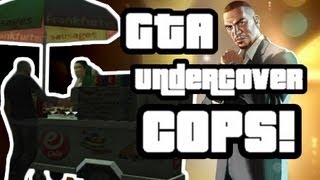 GTA Undercover Cops 7  SUSPICIOUS HOTDOG STAND [upl. by Yereffej586]