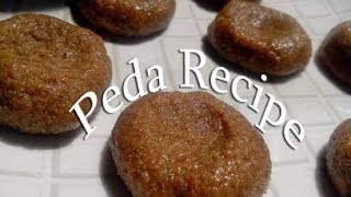 Peda Sweet Recipe [upl. by Nayek]