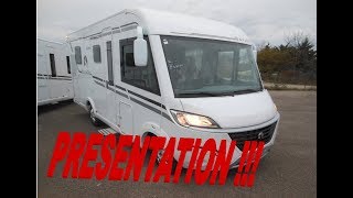 Hedi et Cyril de Camping car 69 présentent les Bavaria I 650 Class et T 650 Style 2018 [upl. by Ainafets250]