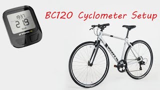 Cyclometer BC120  Features Installation amp Setup [upl. by Anelim]