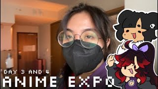 I GOT TO MEET MY OSHI AT ANIME EXPO  Artist Alley Assistant Vlog [upl. by Rachaba497]