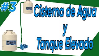 🟦 Cisterna de Agua y Tanque Elevado 🟦 Cómo conectar flotantes eléctricos 👨🏾‍🔧 [upl. by Dafodil422]