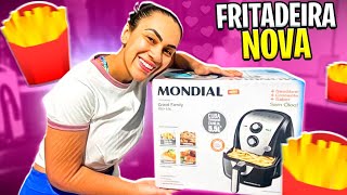 AIR FRYER grand family mondial 5 5l VALEU A PENA [upl. by Mellar807]