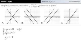 Zadanie 8  matura 4 luty 2013 [upl. by Demmahum121]
