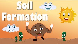 Soil Formation  aumsum kids science education children [upl. by Kulda478]