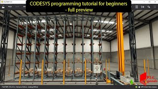 CODESYS programming tutorial for beginners full preview [upl. by Akenor]