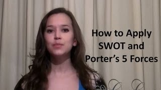 How to Apply SWOT and Porters 5 Forces to Your Business [upl. by Alexina720]