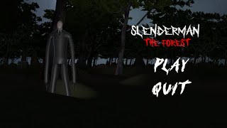 Slenderman  The Forest  First Gameplay [upl. by Akcirederf]