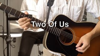 Two Of Us  The Beatles karaoke cover [upl. by Ssur]