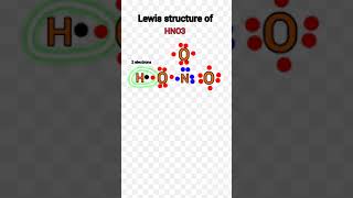 Lewis structure of nitric acid ll Lewis structure of hno3 [upl. by Lynnette]