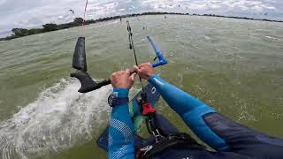 4K kitesurfing progress3 Workum 14 juli 2024 [upl. by Brunn908]