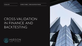 CrossValidation in Finance and Backtesting [upl. by Einre]