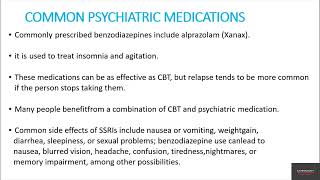 7 Overview of Common Psychiatric Medications [upl. by Ewold]