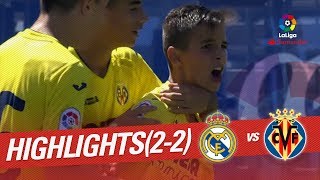 Resumen de Real Madrid vs Villarreal CF 22 [upl. by Karalee]