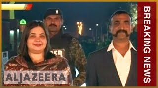 Pakistan hands over captured pilot Abhinandan Varthaman to India [upl. by Mccafferty325]