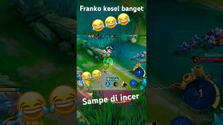 Franko kesel bikin ngakak😂😂mobilelegends mlbb mobilelegend franco novaria [upl. by Annahsirhc]