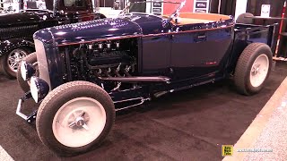 1932 Ford Roadster Pickup with Brookville Roadster Body  Walkaround  2021 SEMA [upl. by Drofwarc]